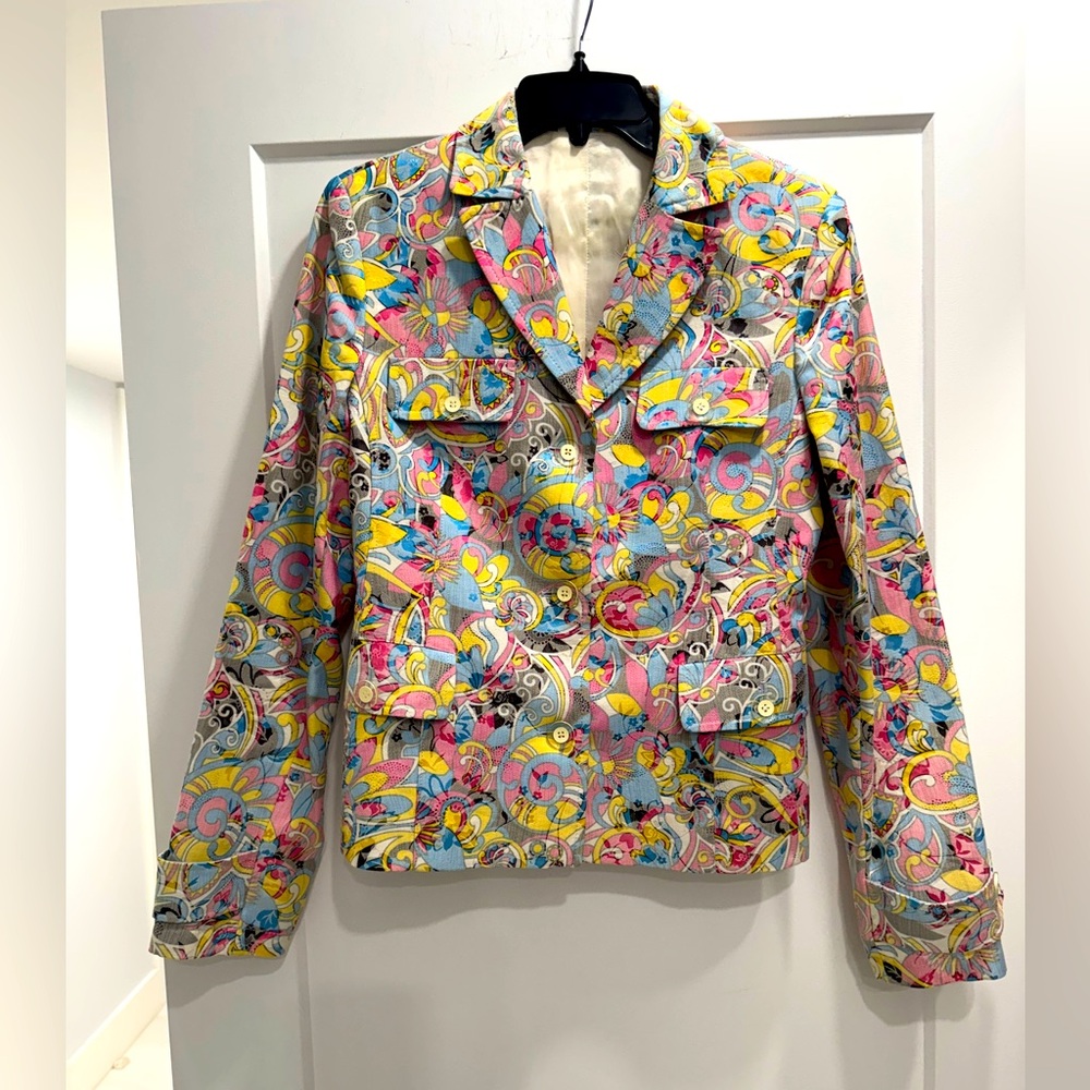 ROSNER Made in Germany NEW Colorful Women's Blazer. Size 38 (US 8). Fitted